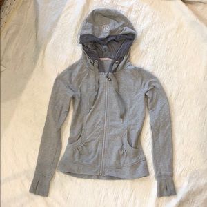 Lululemon hoodie with lined hood and trim